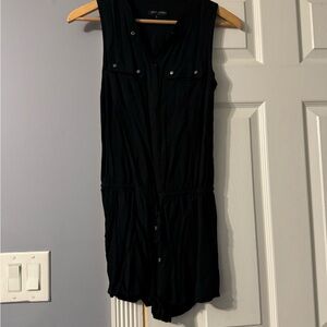 Banana Republic Black Sleeveless Romper